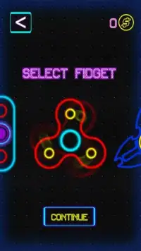 Fidget Spinner Neon Games Screen Shot 4