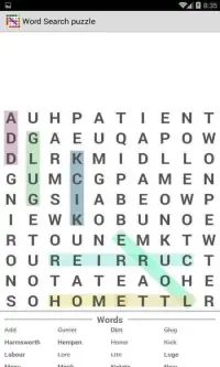 Word Search Puzzle : Search in Word Screen Shot 11