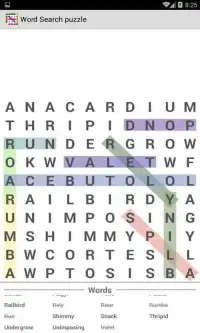 Word Search Puzzle : Search in Word Screen Shot 8