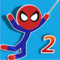 Spider Swing 2 - Spider stickman swing