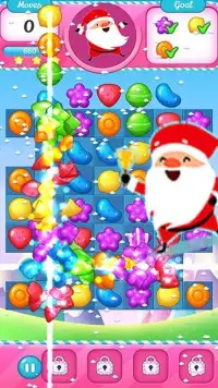 Sweet Santa Christmas Crush : Match 3 Puzzle Candy Screen Shot 5