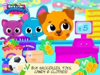Cute & Tiny Supermarket - Baby Pets Go Shopping Screen Shot 1