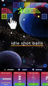 idle shot balls Screen Shot 1