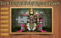 Tuhan Tirupati Balaji Jigsaw Puzzle permainan Screen Shot 2
