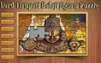 Tuhan Tirupati Balaji Jigsaw Puzzle permainan Screen Shot 1