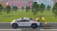 Pickup Car Driver Cargo Transport: Real Drive Game Screen Shot 4