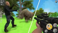 Safari Survival: Wild Sniper Jungle Shooting Screen Shot 1