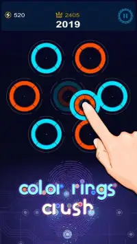 Color Rings Crush - Puzzle Legend Screen Shot 3