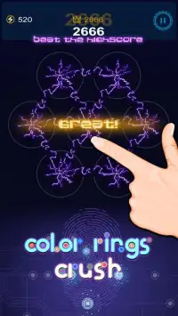 Color Rings Crush - Puzzle Legend Screen Shot 2
