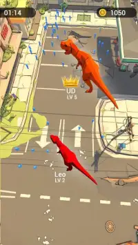 Mr Dino Run and Eat - Real Dinosaur fun Game Screen Shot 9