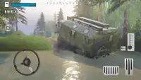Off-Road Truck Driver : army truck simulator games Screen Shot 1