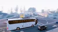 Airport City Bus Driving Simulator 3D:Tourist Bus Screen Shot 2