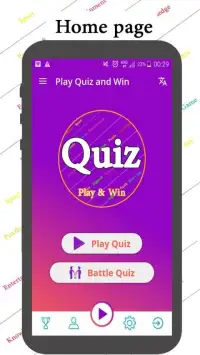 Play Quiz & Win Screen Shot 2