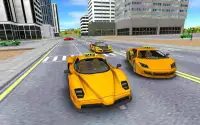 Free New York Taxi Driver 3D Sim Screen Shot 1