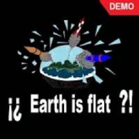 Earth is flat? 19 Demo