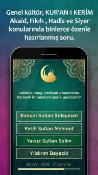 Dini Bilgi Yarışması Screen Shot 1