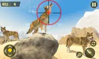Howling Wolf:Wild animal hunter sniper 3D Screen Shot 4