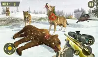 Howling Wolf:Wild animal hunter sniper 3D Screen Shot 2