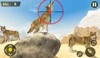 Howling Wolf:Wild animal hunter sniper 3D Screen Shot 0