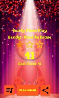 Piano Play Bendy Game * Screen Shot 0