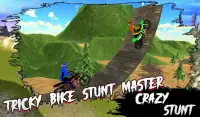 Tricky Bike Stunt Master - Crazy Stunt Adventure Screen Shot 4