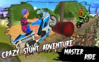 Tricky Bike Stunt Master - Crazy Stunt Adventure Screen Shot 9