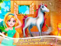 Unicorn Baby Care: Makeup and Magic Horse Salon Screen Shot 2