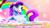 Unicorn Baby Care: Makeup and Magic Horse Salon Screen Shot 3