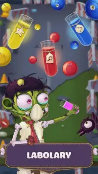 Bubble Zombie: Crazy Movement Screen Shot 1