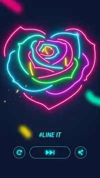 Line it - 3D Light Puzzle Game Screen Shot 10