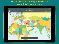 World Map & Geography Quiz Screen Shot 0