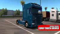 Euro Truck Simulator: Truk Balapan Screen Shot 2