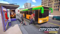 City Coach Bus Driving - Bus Games Screen Shot 4