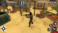 FPS Battleground Free Fire Command 3D Screen Shot 3