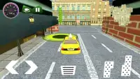 Taxi New York Service Driving Sim 3D Screen Shot 4
