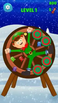 Christmas Elf Darts Challenge Screen Shot 4