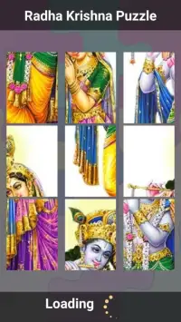 Radha Krishna Puzzle Screen Shot 2