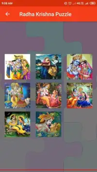 Radha Krishna Puzzle Screen Shot 0