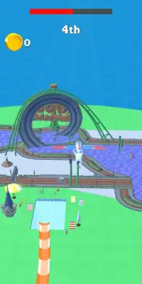 Waterpark io slide : race game Screen Shot 3