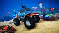 Monster Truck Cyber Car Game Simulator Screen Shot 4