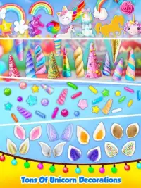Unicorn Ice Cream Maker - Carnival Fair Food 2018 Screen Shot 8