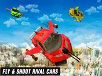 Futuristic Flying Car Shooting: Real Auto Combat Screen Shot 4