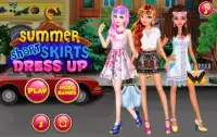 Dress up games for girls - Summer Short Skirts Screen Shot 3