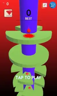 Tower Ball Jump Challenge Screen Shot 2