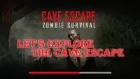 Cave Escape - Boy Escape Zombie Survival games Screen Shot 5