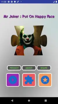 Mr Joker - Put On Happy Face Wallpaper And Puzzle Screen Shot 7