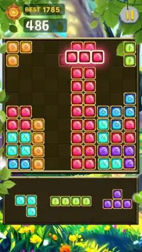 Block Puzzle Jewels Mania: Magic Runes Jewels Game Screen Shot 2
