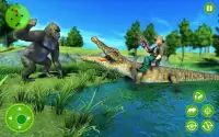 Jungle Lost Island - Jungle Adventure Hunting Game Screen Shot 5