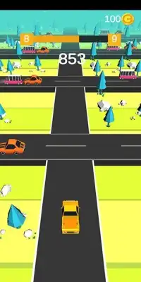 Traffic Fun 3D : Mini Traffic Game Screen Shot 1