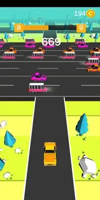 Traffic Fun 3D : Mini Traffic Game Screen Shot 2